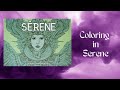 LIVESTREAM | Coloring in Serene by Nick Filbert using Derwent Inktense