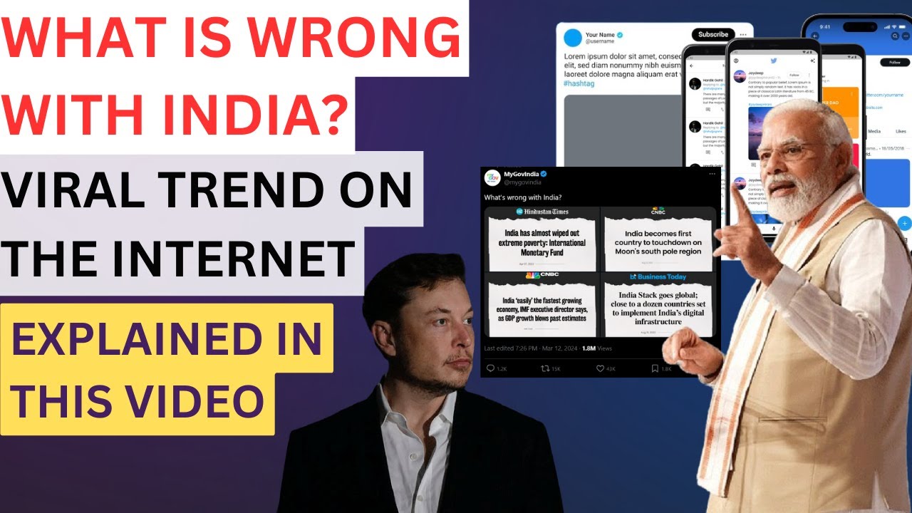 Viral Trend What's Wrong with India? Why is Everyone Posting this