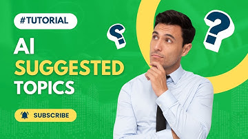 Using Suggested Topics to Create a Mind Map