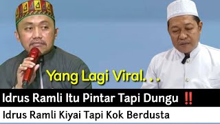 Idrus Ramli Berdusta Demi Bantu Majikan Nya Yahudi Ngaku Cucu Nabi ⁉️ #polemiknasabhabaibterbaru