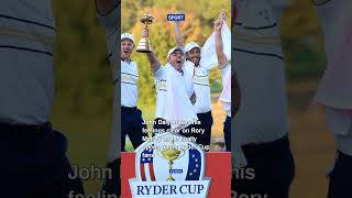 John Daly makes his feelings clear on Rory Mclroy as he finally opens up on Ryde #shorts