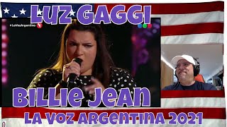Luz Gaggi  Billie Jean  La Voz Argentina 2021 - REACTION - omg that arrangement! Resimi
