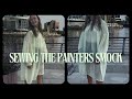 Making my PAINTERS SMOCK dress!