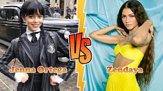 Zendaya VS Jenna Ortega (Wednesday) Transformation ★ From Baby To 2024