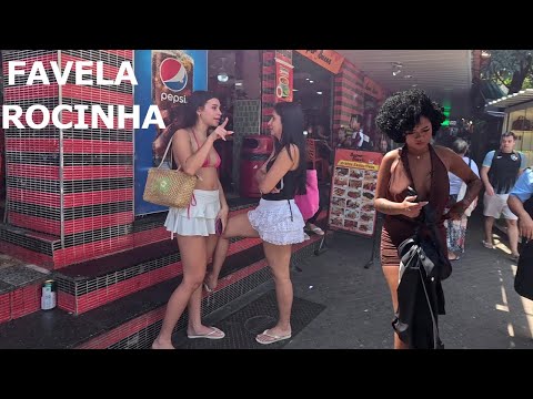 FAVELA ROCINHA: Here are the most beautiful women in Rio de Janeiro, Brazil 🇧🇷