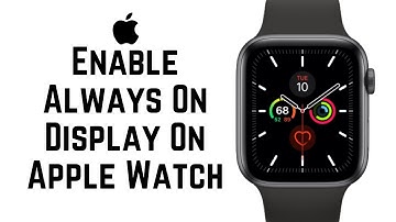 How To Enable ALWAYS ON DISPLAY On Your Apple Watch