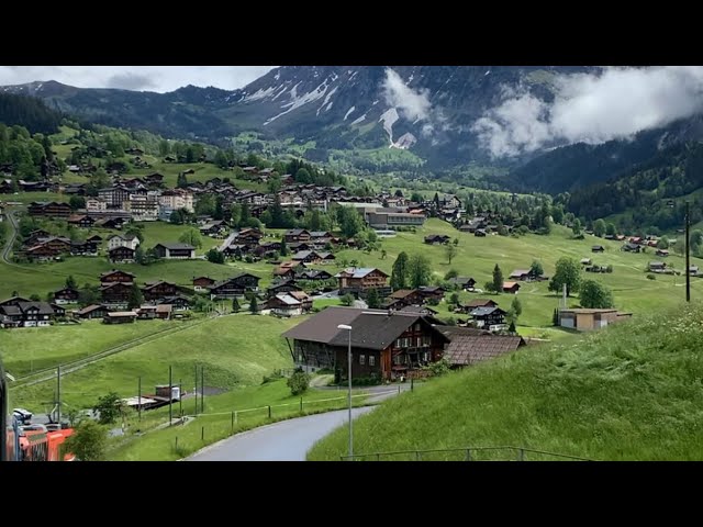 Grindelwald to Kleine Scheidegg #switzerland #4k #viral #nature #travel #viralvideo #viralreels # class=