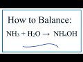 Chemical Equations and Atom Counting