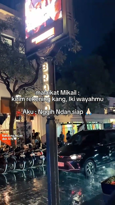 Bandung setelah hujan