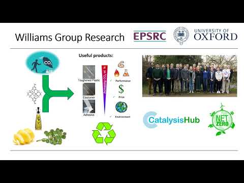 Charlotte Williams Group Selective Polymerisation by Dr. Thomas McGuire