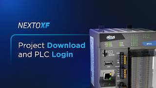 Nexto XF #63 - Project Download and PLC Login
