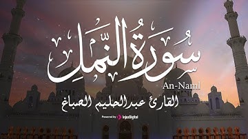 قرآن اليوم وليلة الـ 24 من شهر رمضان المبارك 🌙 سورة النمل - القارئ محمد عبدالحليم الصباغ