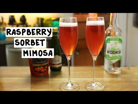 raspberry-sorbet-mimosa