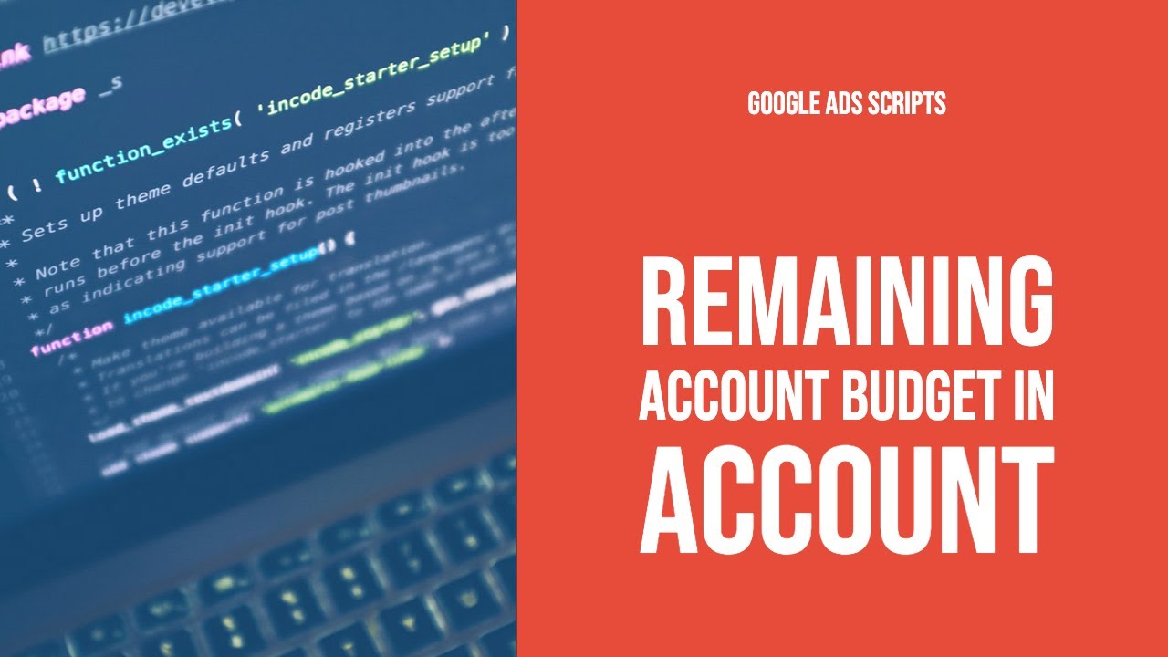 Easy Control MCC Budgets in Google Sheets via Google Ads Scripts Tutorial (GAS #5)