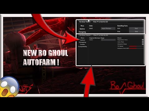 New Ro Ghoul Hack Script Autofarm And More Youtube