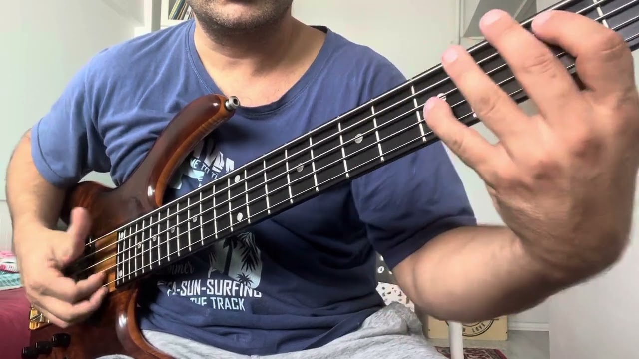 Bass Lick 🎸✨ SLap Bass exercises advanced 🎸 Bass Guitar Lessons
