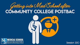 330: Getting into Med School after a Community College Postbac Update