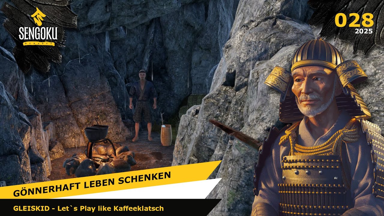 Gönnerhaft Leben schenken⛩️ 028 ⛩️ Sengoku Dynasty 1.0 Deutsch 大冒険は日の出とともに始まる