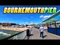 Walking BOURNEMOUTH PIER - Dorset - England (4k)