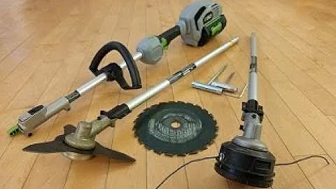How to Attach Brush Cutter Blades to your EGO Trimmer