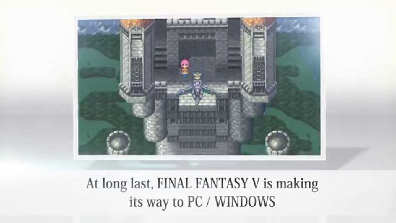 Final Fantasy V Steam Announcement Trailer Youtube