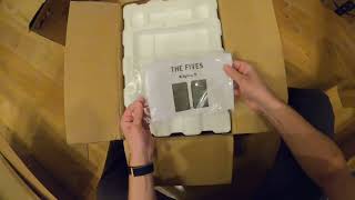 Is Amazon "Used Very Good" worth buying?  Unboxing of open box Klipsch The Fives Powered Speakers