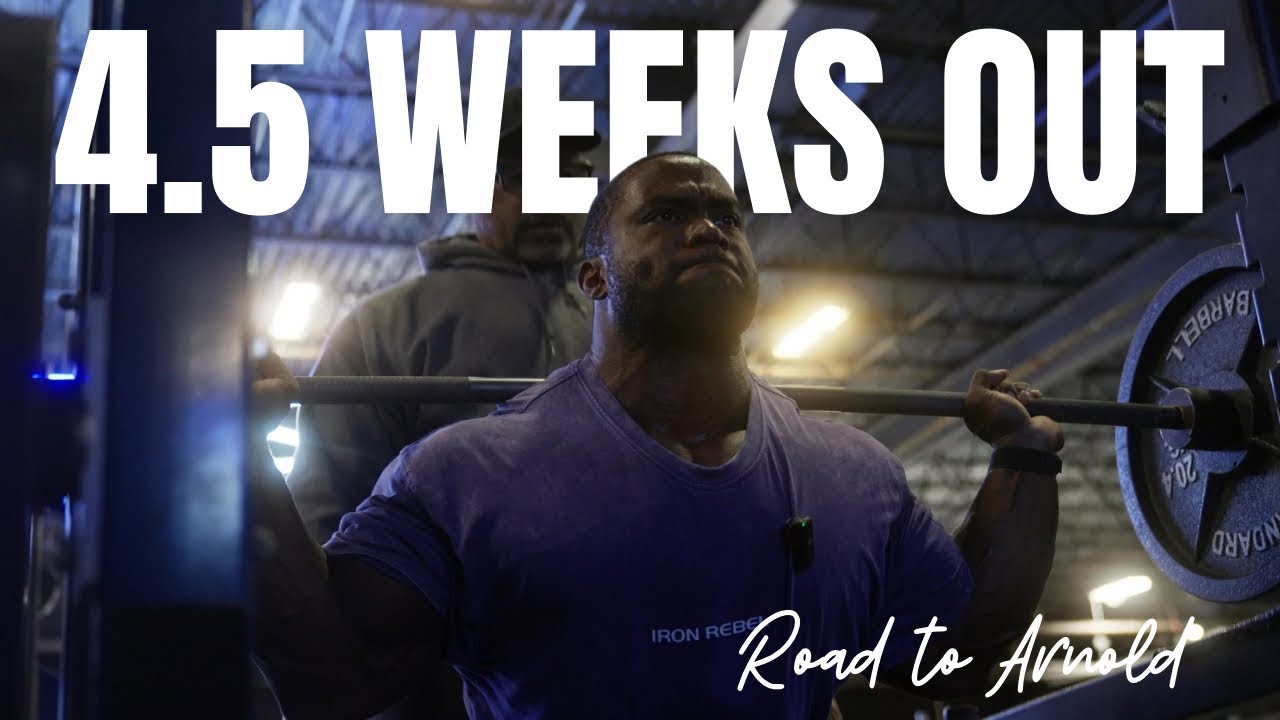 Leg Day | Road to Arnold | 4.5 Weeks Out