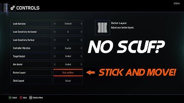 No Scuf? Use Stick and Move Layout! (Black Ops 3 Multiplayer)