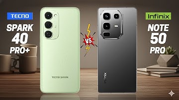 Tecno Spark 40 Pro Plus vs Infinix Note 50 Pro  Full comparison ⚡Which one is Best
