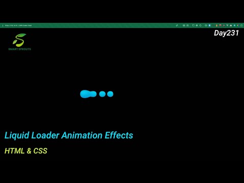 Liquid Loader Animation Effects