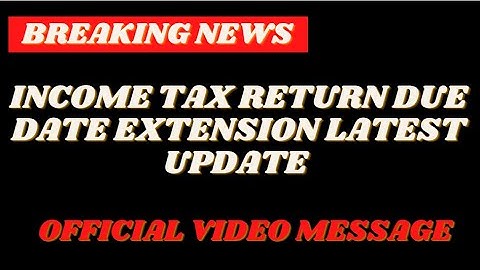 Income Tax Due Date Extended Latest update | Income Tax FY 2020-21 |AY 2022 Extension_दो_भीख_नहीं
