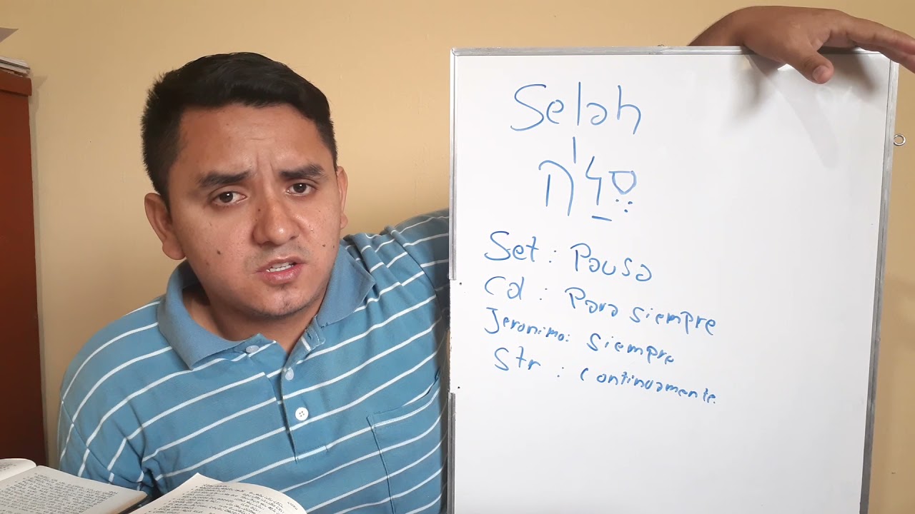 ¿Qué significa Selah? סלה YouTube