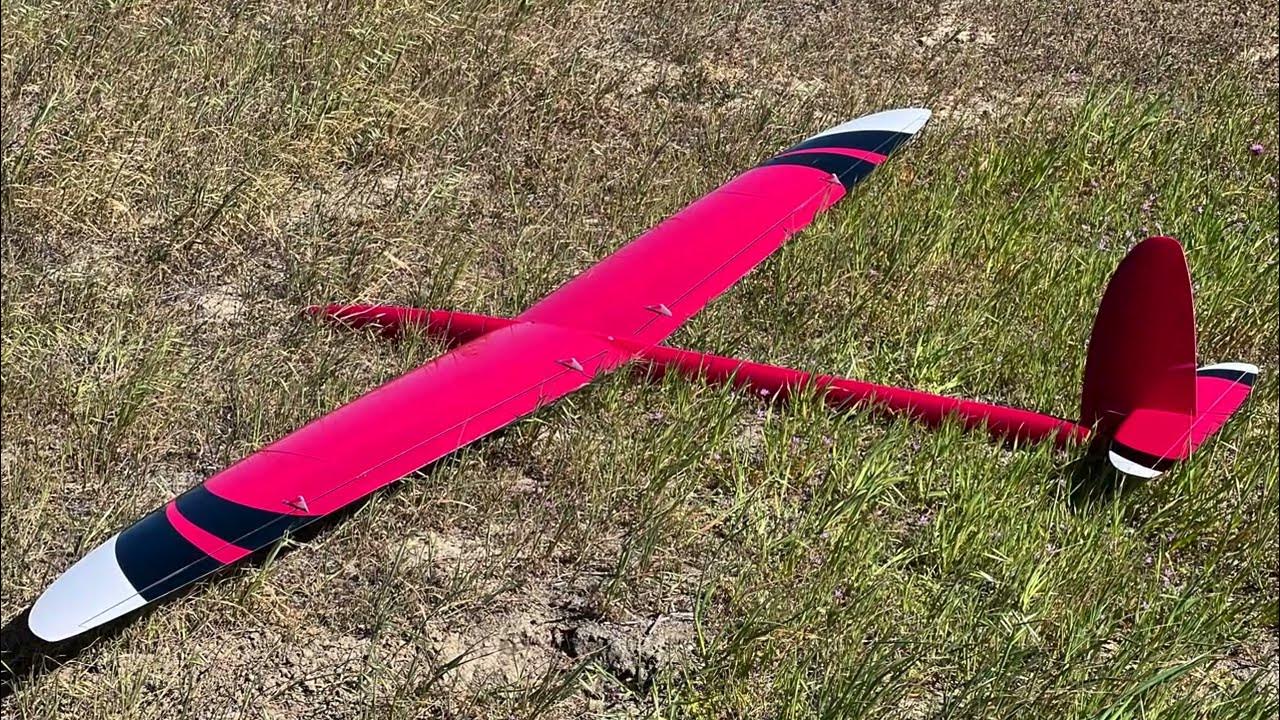 Excalibur DS glider maiden YouTube