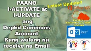 LATEST UPDATE|HOW TO ACTIVATE DEPED COMMONS ACCOUNT| PAANO I-ACTIVATE if WALANG na RECEIVE na EMAIL