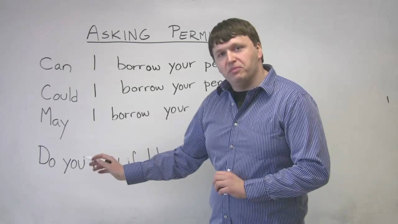 ⁣English Speaking - How to Ask Permission - CAN, COULD, MAY, DO YOU MIND