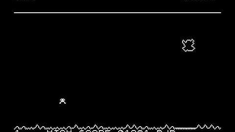 Lunar Lander on the Jupiter Ace by Brian Bates.