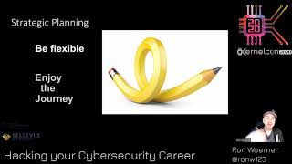 k20 - Hacking your Cybersecurity Career - Ron Woerner screenshot 5