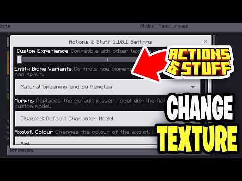 How To Change Actions And Stuff Texture! (Use Custom Packs) thumbnail