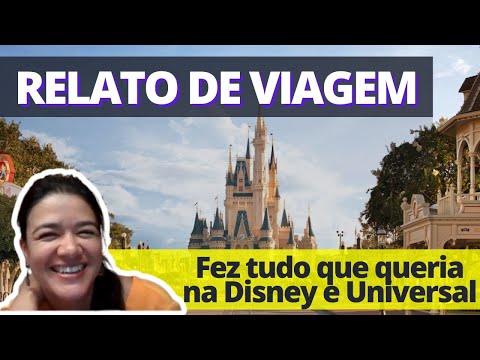 RELATO CAMILA - Fez tudo que queria na Disney e Universal! Viagem em Janeiro de 2024