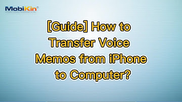 [Guide] How to Transfer Voice Memos from iPhone to Computer?