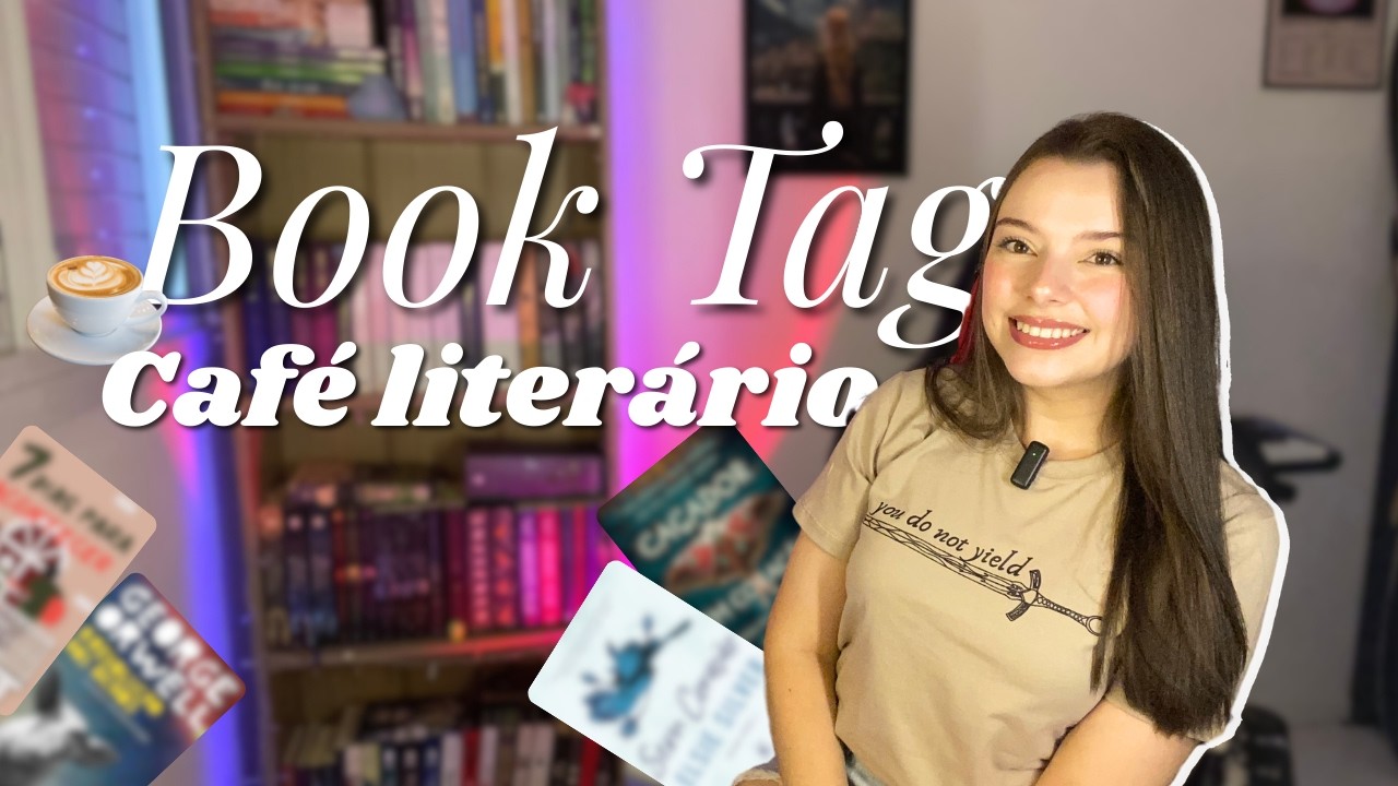 BOOK TAG café literário☕📚
