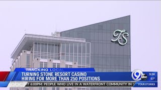 Turning Stone holding recruiting event