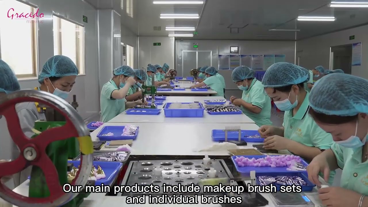 🎥 Gracedo ,A 17years experience professional makeup brush Manufacturer !