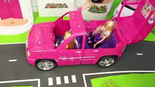 عرائس باربي - ألعاب  سيارة فان الأحلام, عرائس الأختين و ألعاب مركبات و سيارات للأطفال