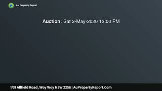 1/31 Allfield Road, Woy Woy NSW 2256 | AuPropertyReport.Com