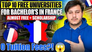 Study Abroad FREE | France's Top 10 Public Universities 2026