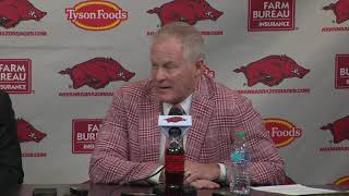 Razorbacks introduce Ryan Silverfield as new head football coach