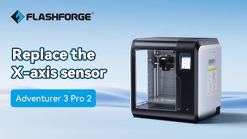 Replace the X axis sensor