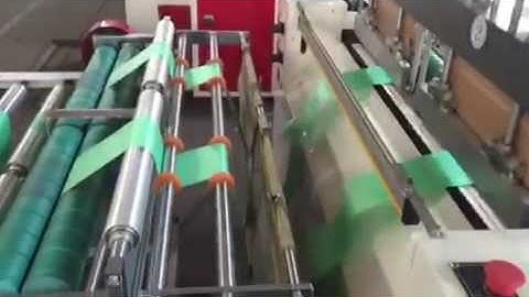 rolling garbage bag making machine with fully automatic exchange,2 lines
