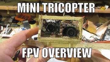 Mini Tricopter update, FPV payload and RD32 camera. RCHacker #15